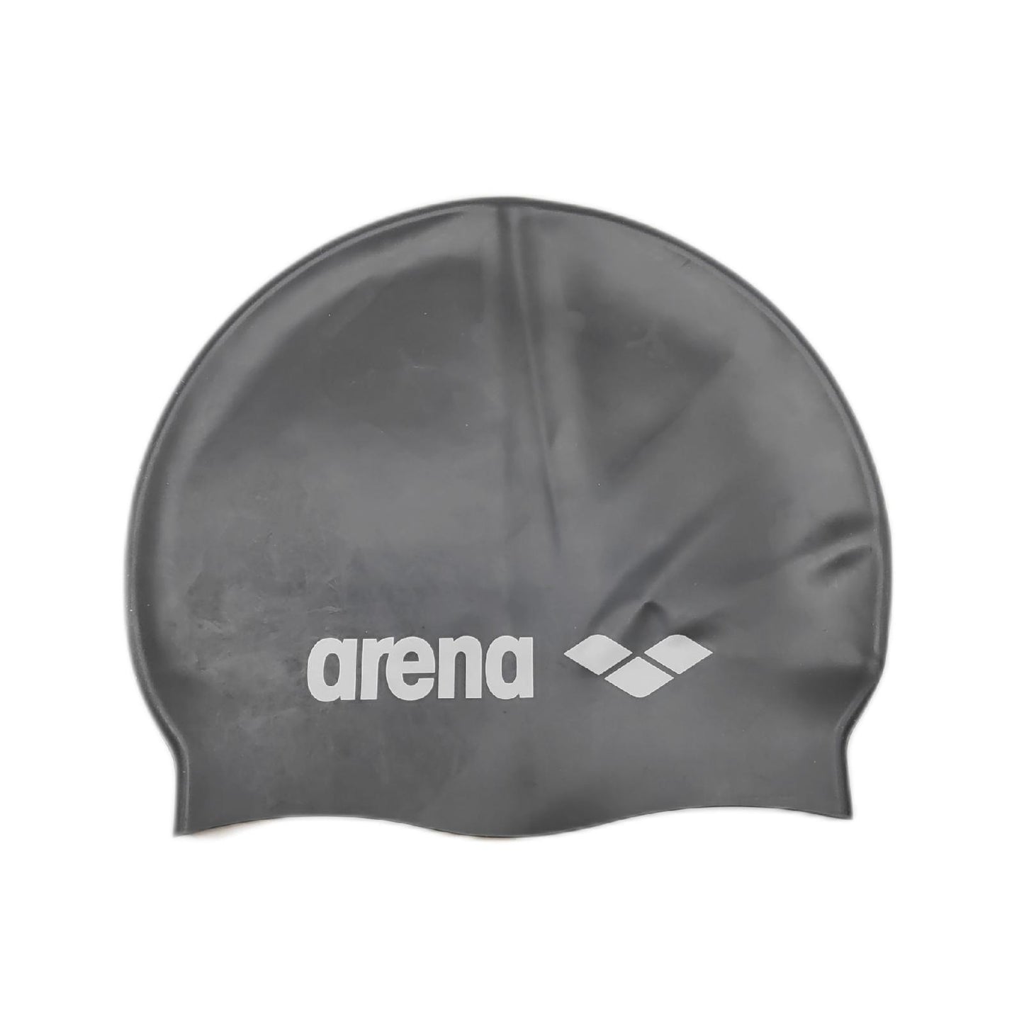 ARENA Badekappe Kinder Badebekleidung Schwarz Silber 55 Schwimmausrüstung