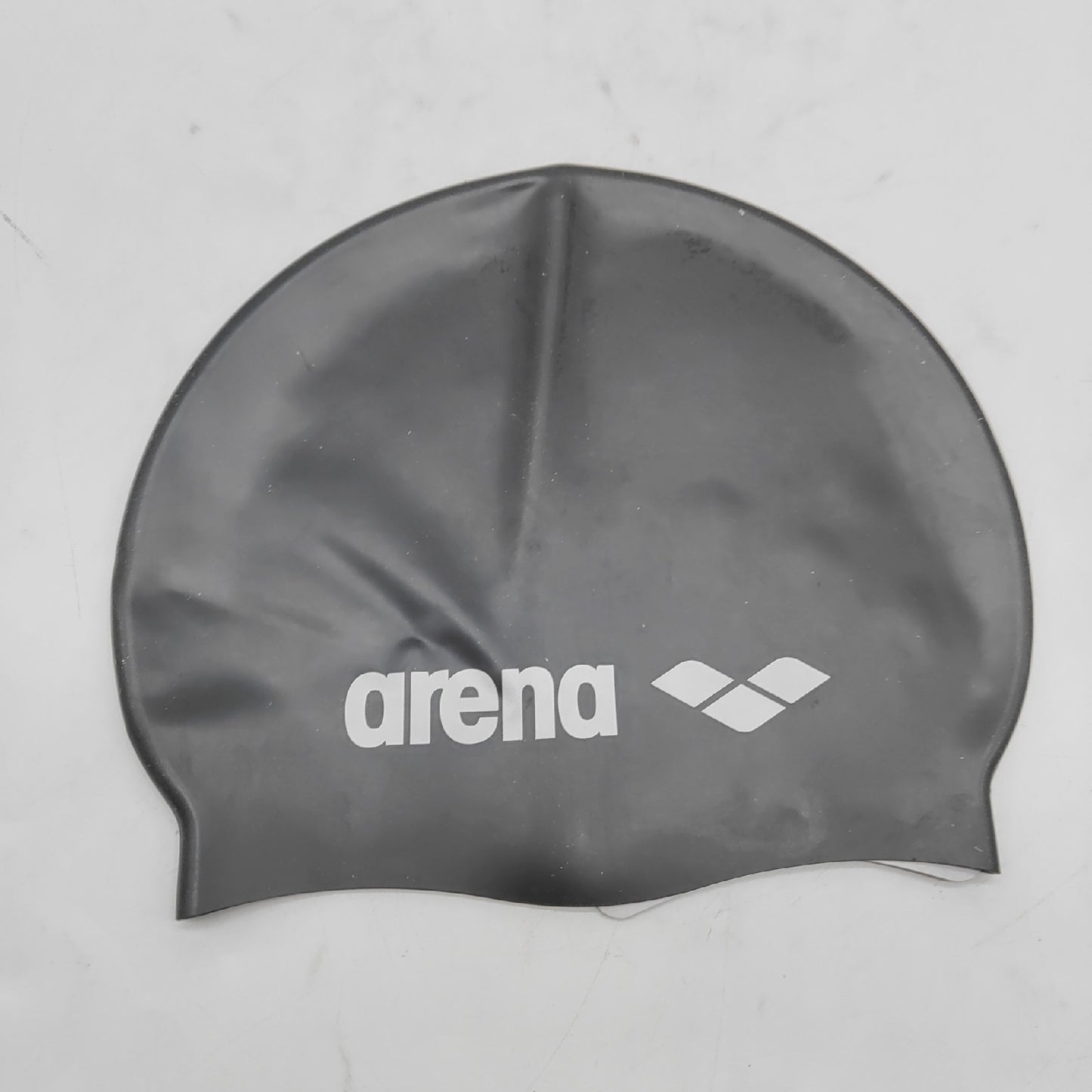 ARENA Badekappe Kinder Badebekleidung Schwarz Silber 55 Schwimmausrüstung