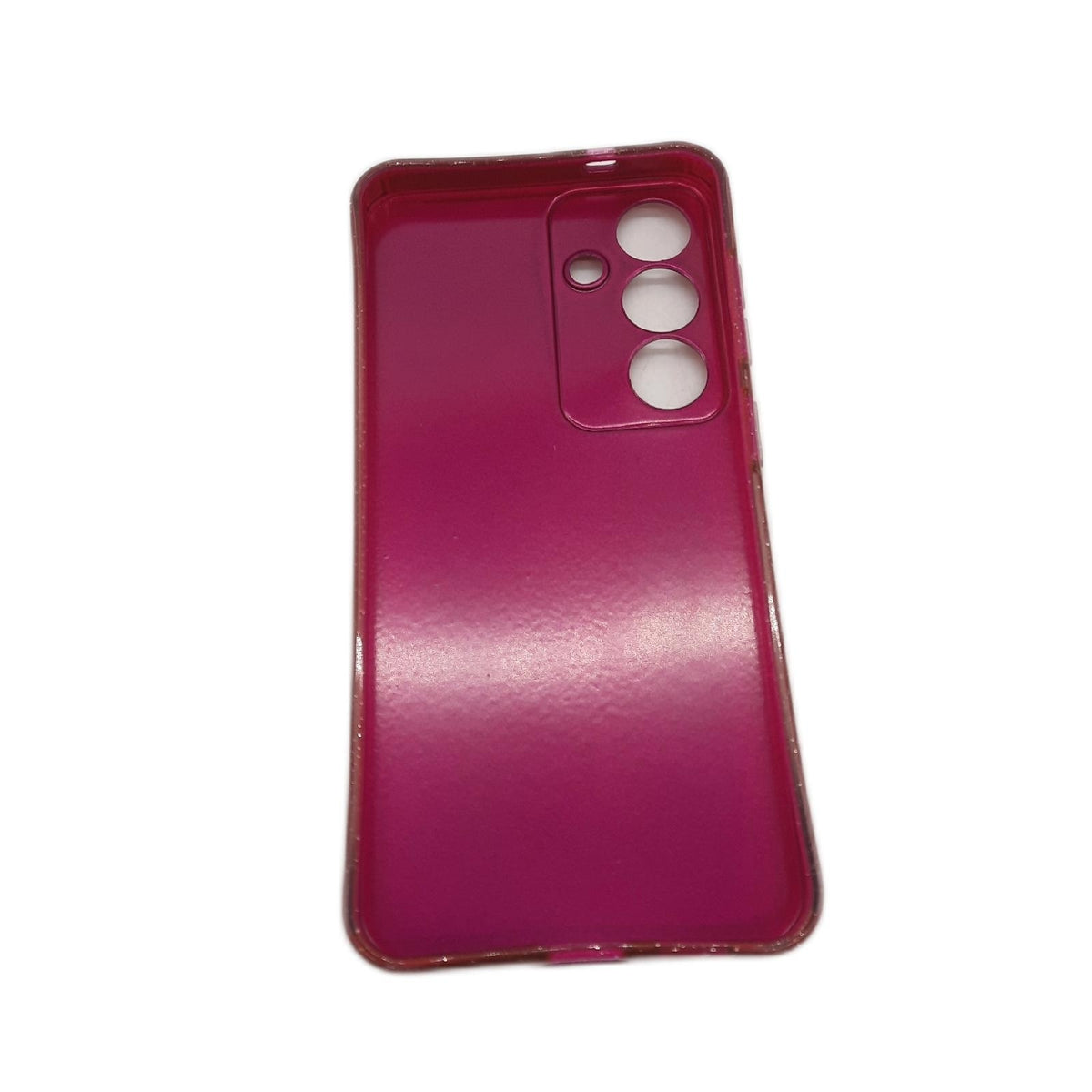 Eherui Glitzer Silikonhuelle fuer Samsung Galaxy S24 S25 Stoßfest Dünn Weich Anti Fingerabdruck Rose Lila