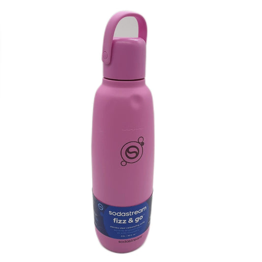 sodastream Fizz Go Edelstahl 0,9 L doppelwandige isolierte Food  - Unvollständig
