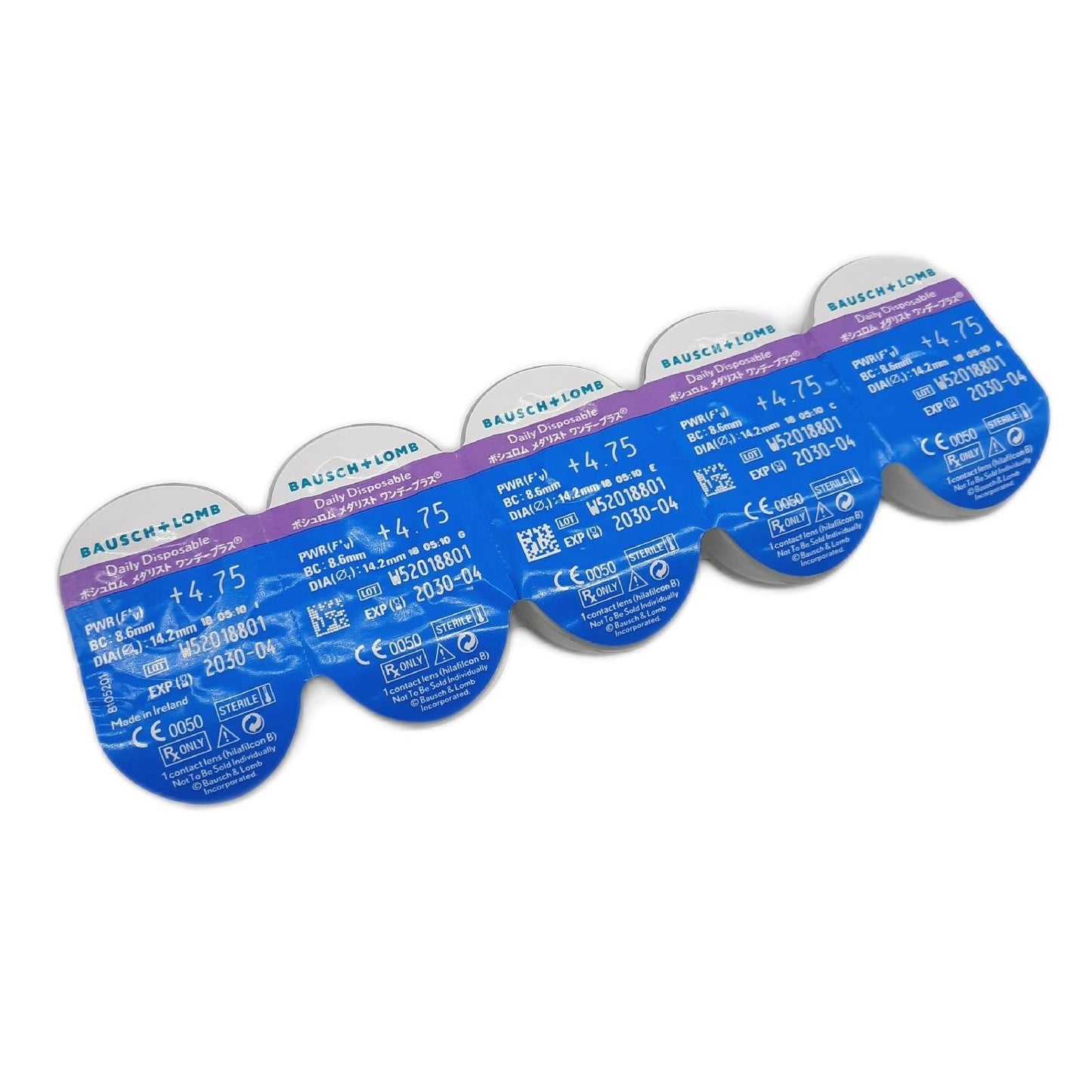 SofLens Tageskontaktlinsen Kontaktlinsen SofLens Daily Disposable 475 Sehkomfort Alltag