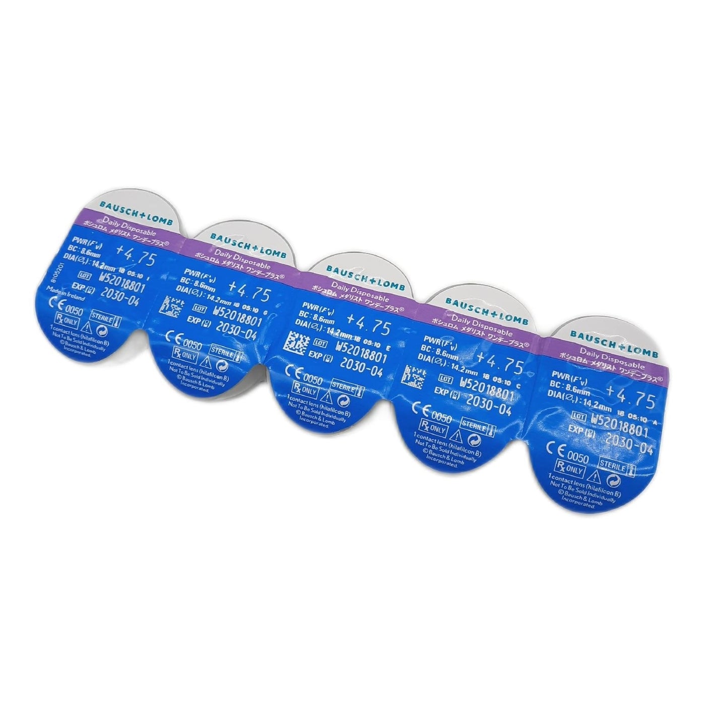 SofLens Tageskontaktlinsen Kontaktlinsen SofLens Daily Disposable 475 Sehkomfort Alltag