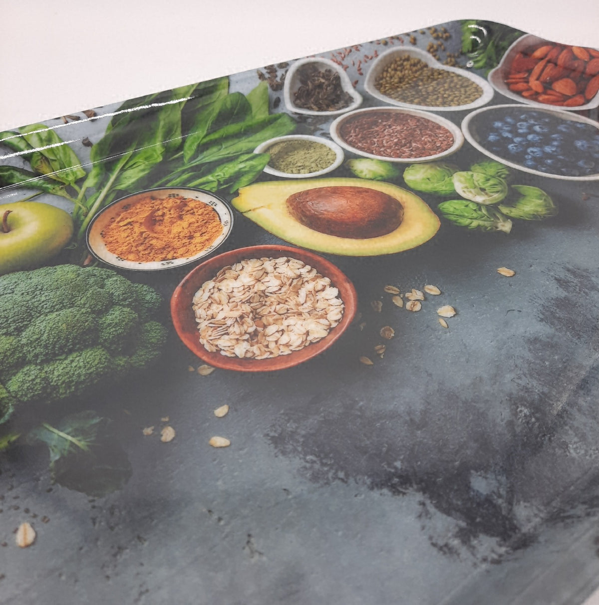 KESPER Serviertablett Melamin Kunststoff Motiv 48 x 30 x 35 cm leicht und robust