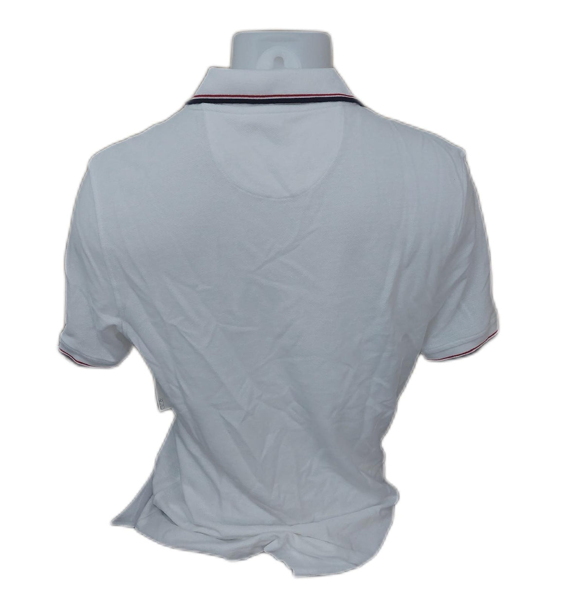 Amazon Essentials Shirt Herren Poloshirt Slim Fit Baumwolle Piqué Kurzarm Weiß Thin Stripe XS