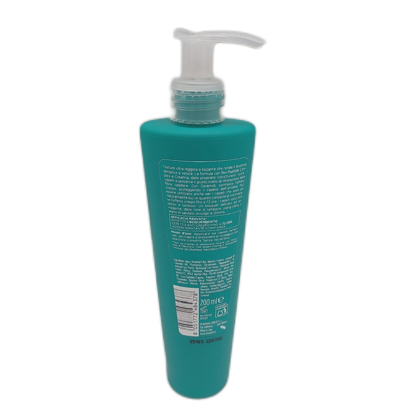 Biopoint Haarcreme Haarpflege Miracle Liss Ultraleicht 72 Stunden Frizz Kontrolle