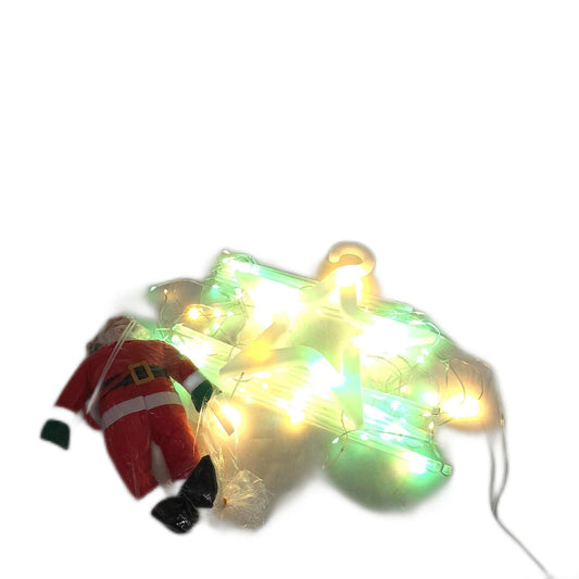 Opard Weihnachtsbeleuchtung Dekoration 12Ft3.65M Kletternder Weihnachtsmann Xmas