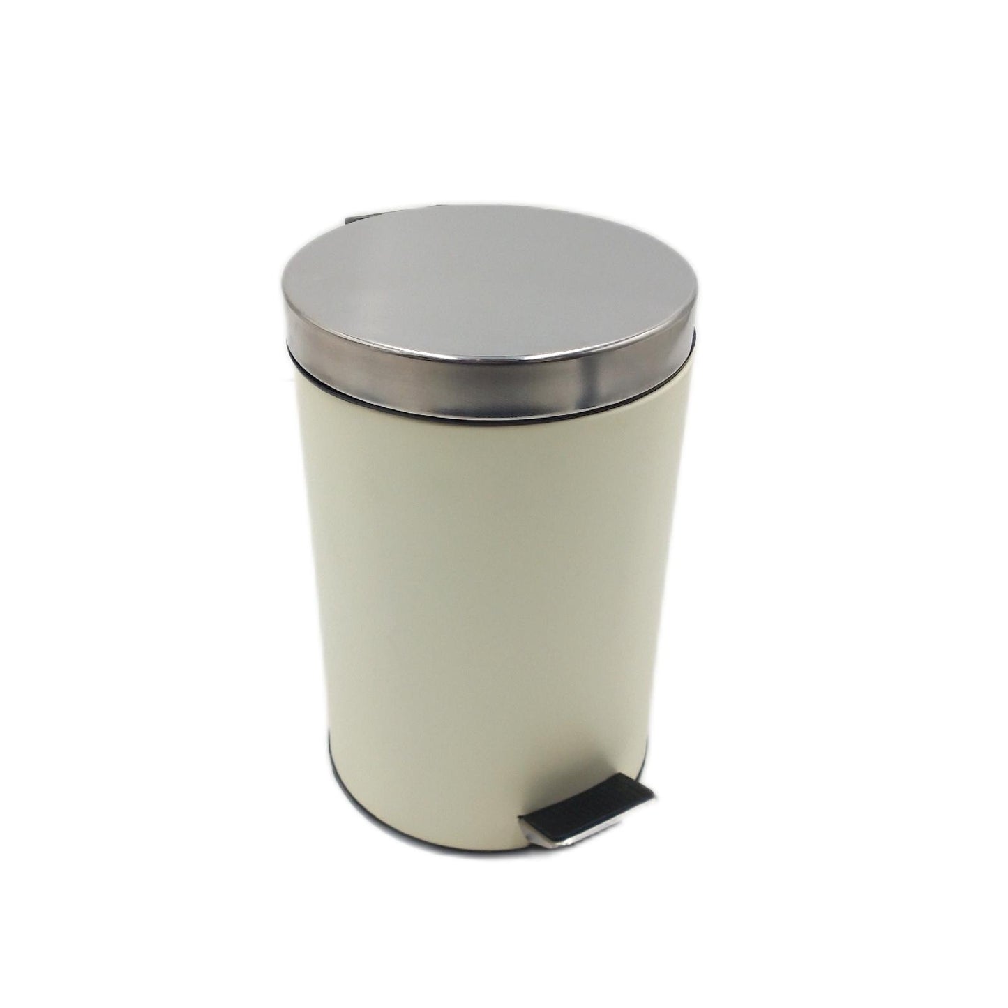 Zeller Mülleimer Haushaltsartikel 18218 3 Liter Cremefarbe Pedal E