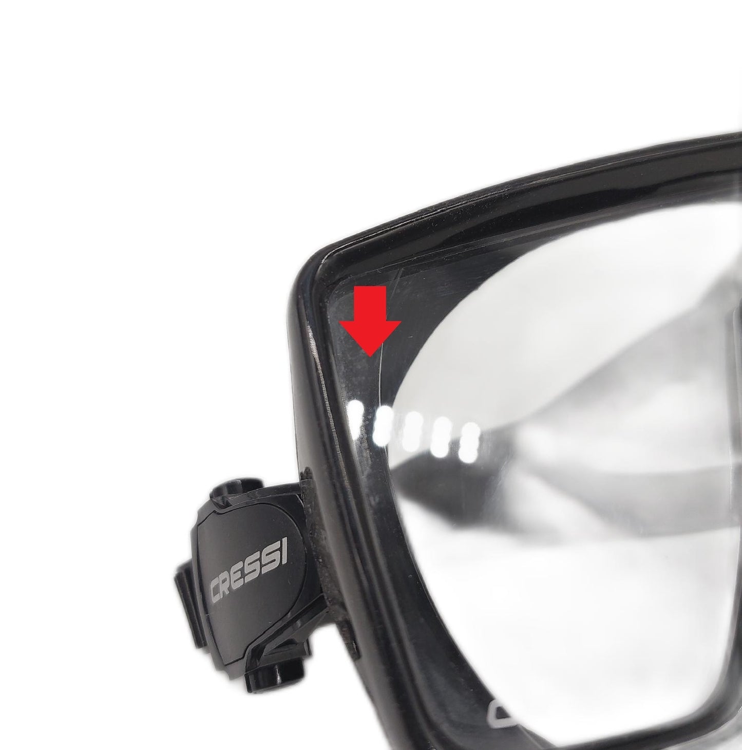 Cressi Taucherbrille Wassersport Schwimmbrille SF1 Negro Segeln Zubehör