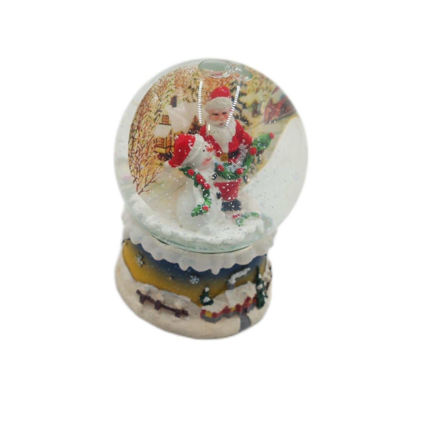 Dekohelden24 Dekoration Weihnachten Winter Schneeball Weihnachtsmann Schneemann festlich stilvoll