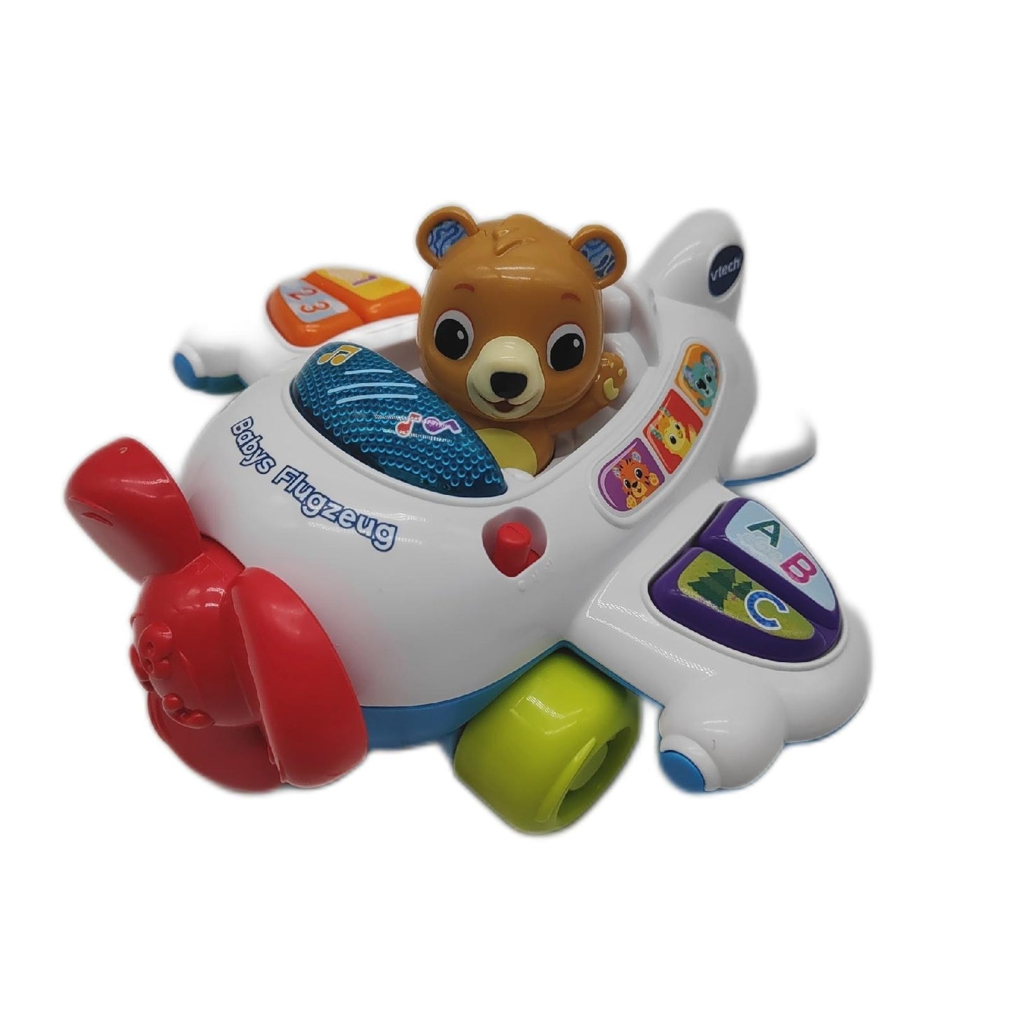 VTech Baby Spielzeug Flugzeug Spielzeug Flugzeug Sprechendes Flugzeug Propeller drehen