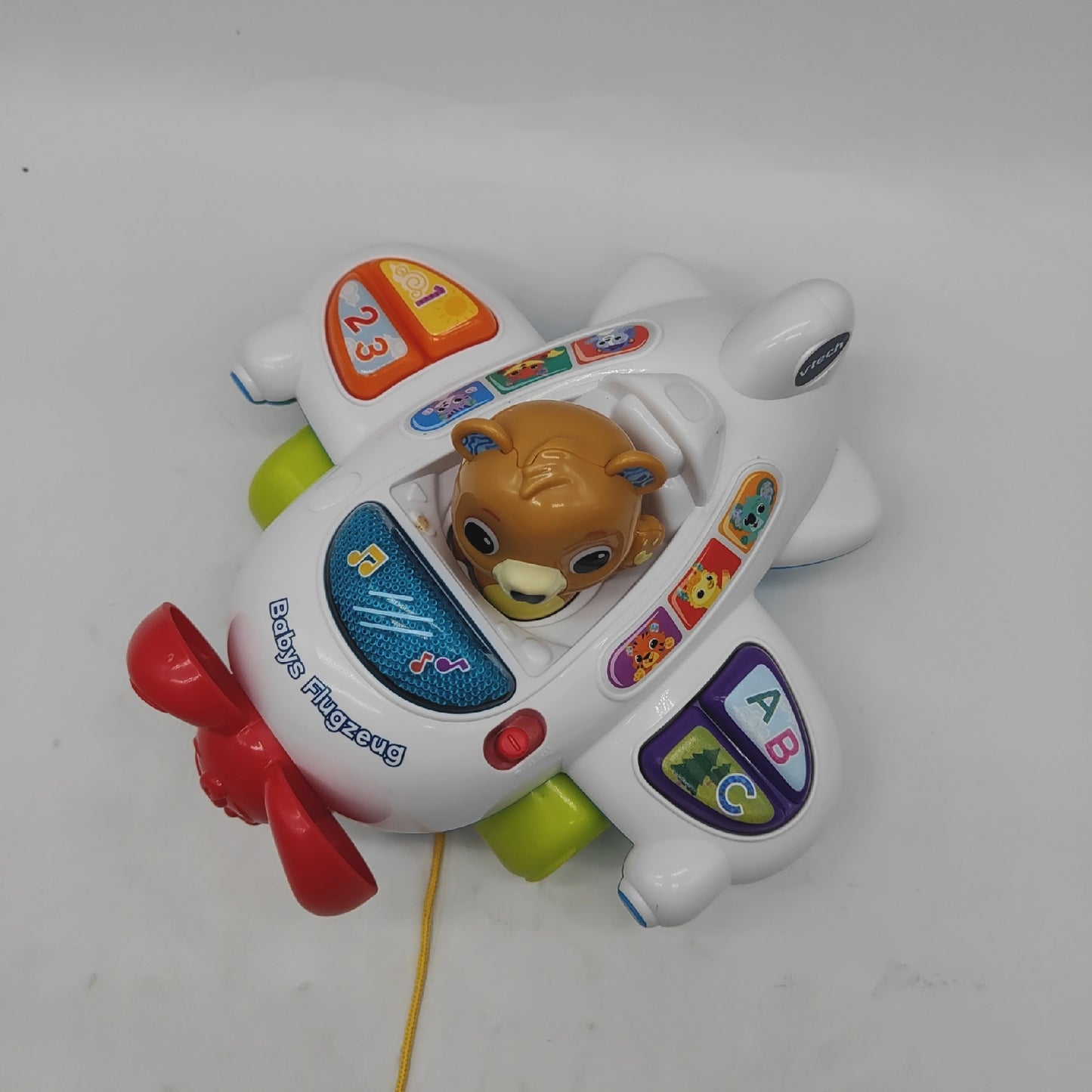 VTech Baby Spielzeug Flugzeug Spielzeug Flugzeug Sprechendes Flugzeug Propeller drehen
