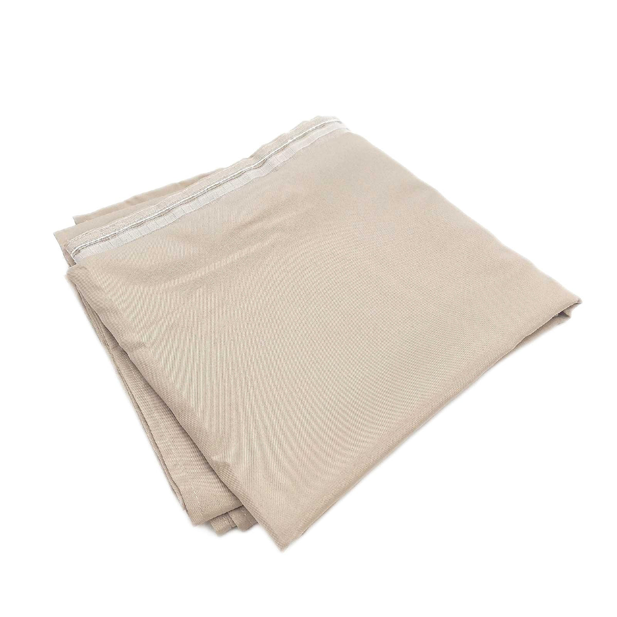 Room99 Vorhang Aura mit Kraeuselband 140 x 250 cm Beige 1 Stück Gardine Fensterdeko