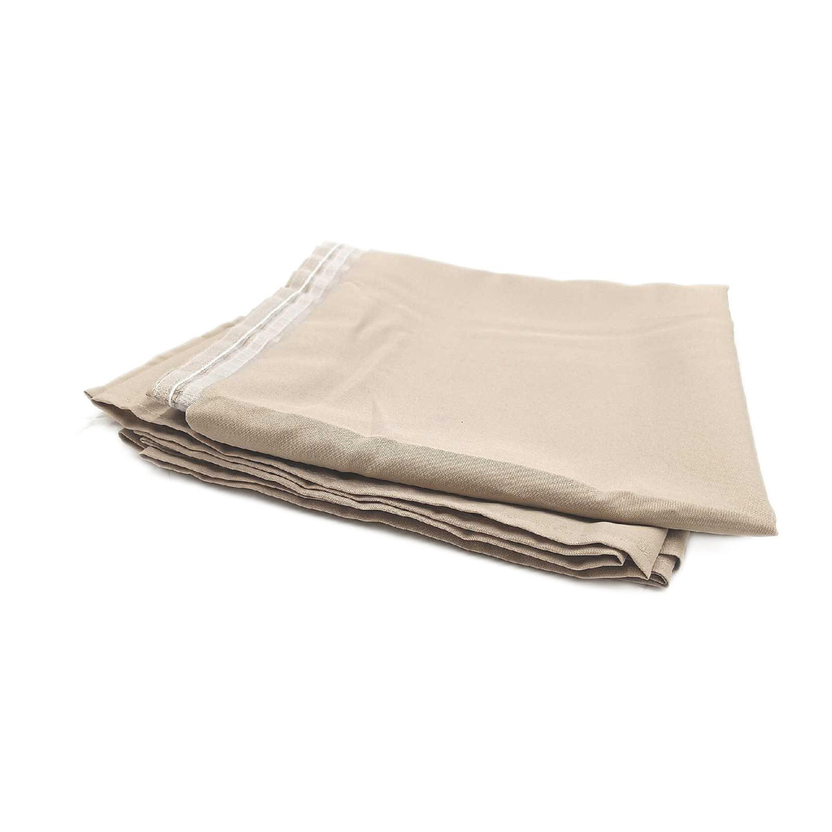 Room99 Vorhang Aura mit Kraeuselband 140 x 250 cm Beige 1 Stück Gardine Fensterdeko