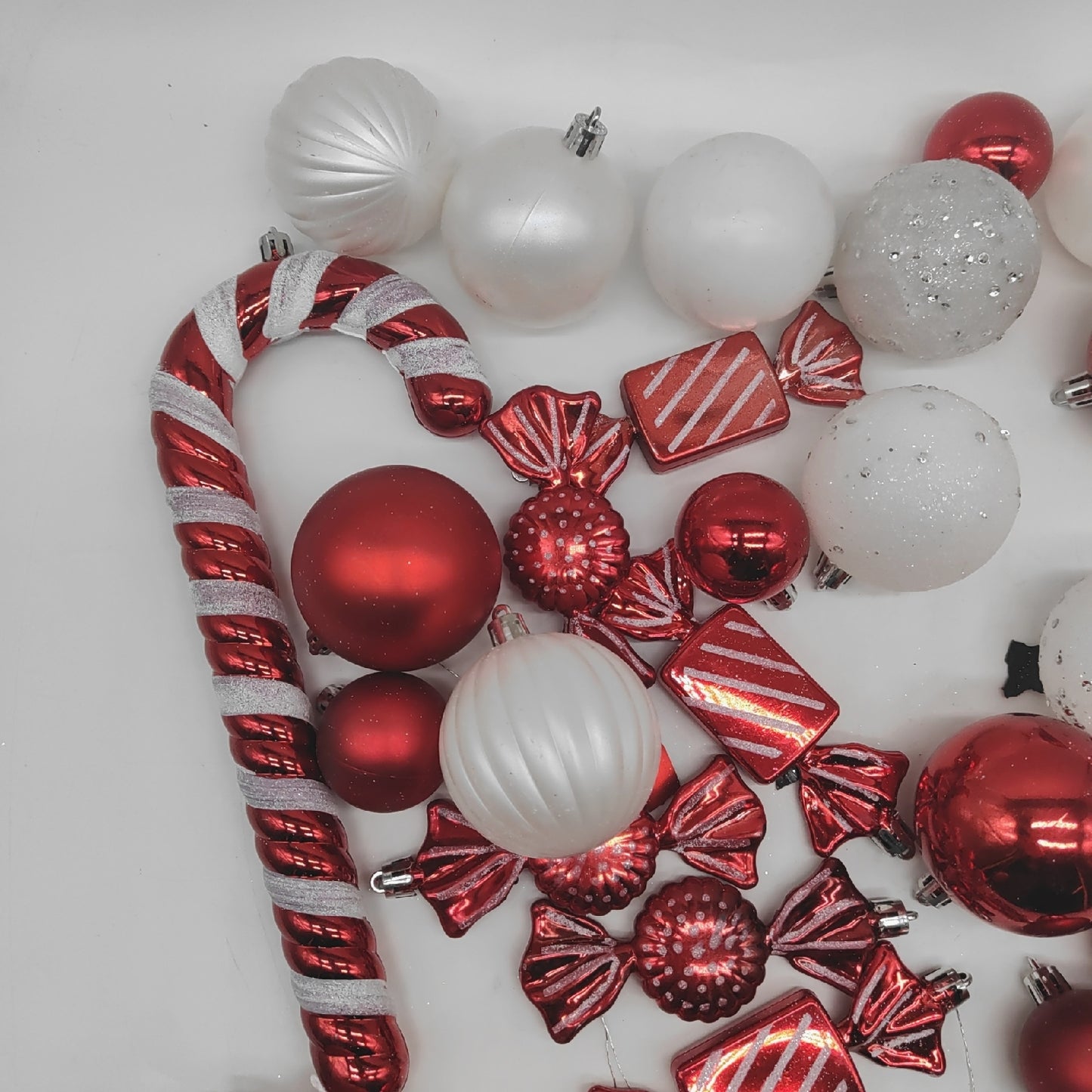 Kesote Weihnachtskugeln Rot Weiß Christbaumkugeln Set Lieferumfang Siehe Fotos