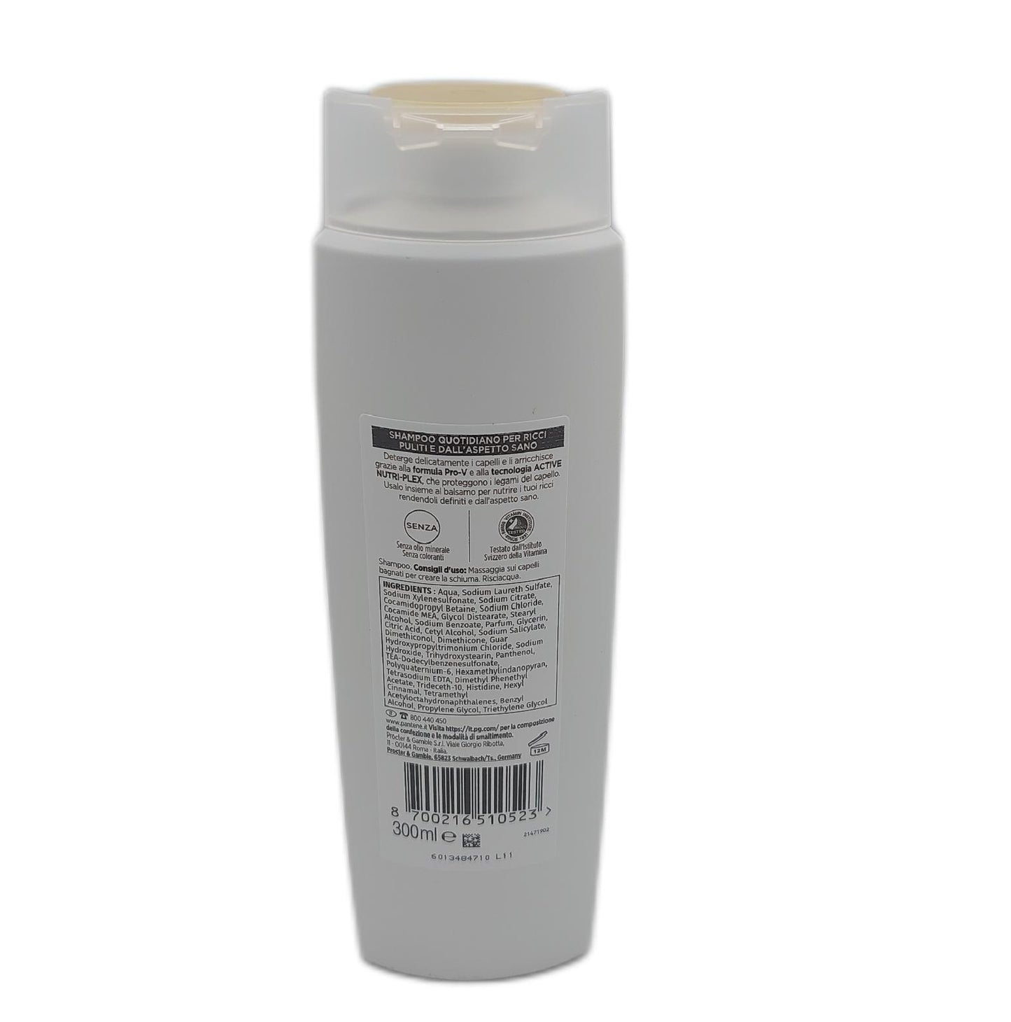 Pantene Pro V Shampoo Haarpflege Perfect Curl 300 ml für krauses Widerspenstiges