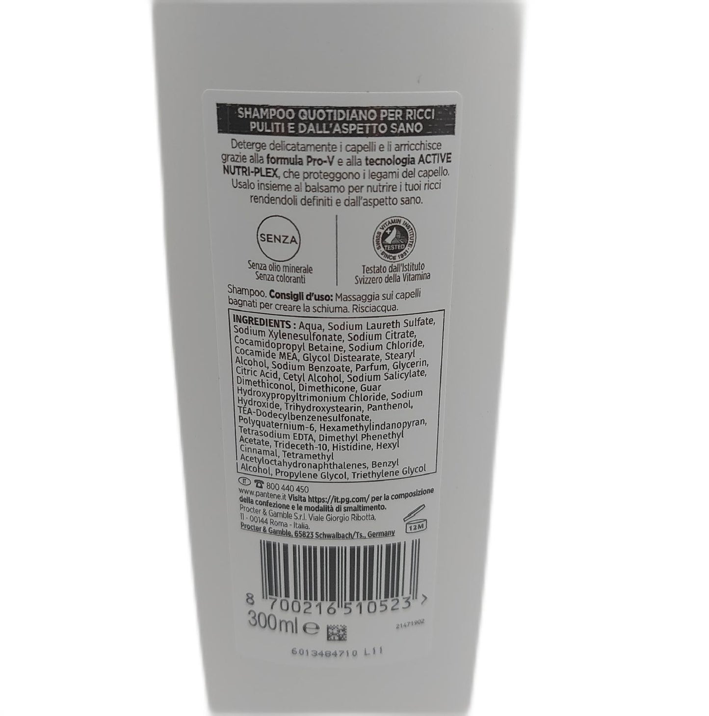 Pantene Pro V Shampoo Haarpflege Perfect Curl 300 ml für krauses Widerspenstiges