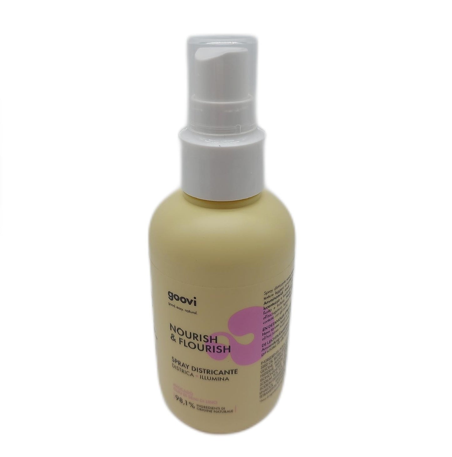 Goovi Haarentwirrungsspray Haarpflege Nourish and Flourish Illumite Effekt