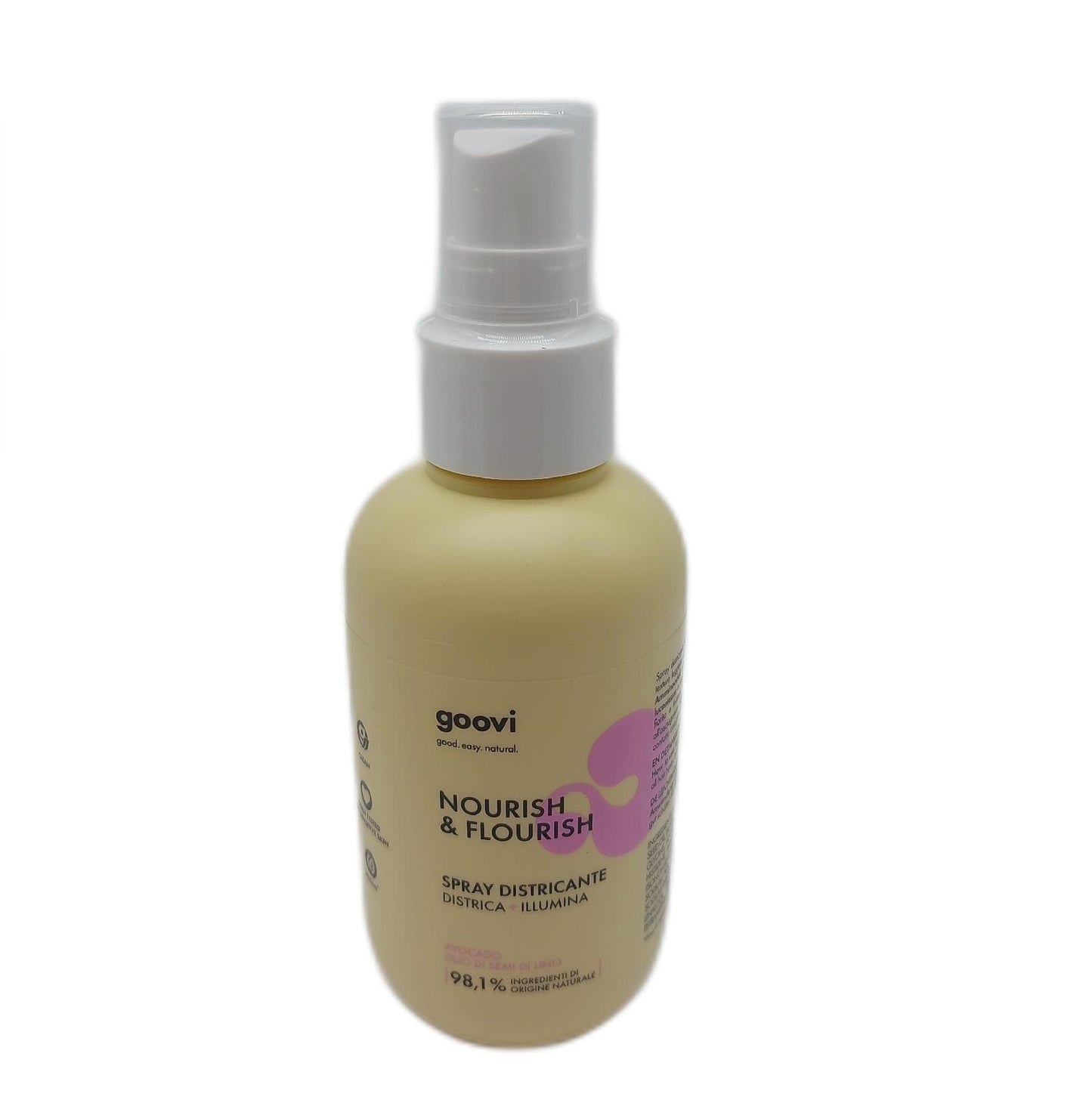 Goovi Haarentwirrungsspray Haarpflege Nourish and Flourish Illumite Effekt