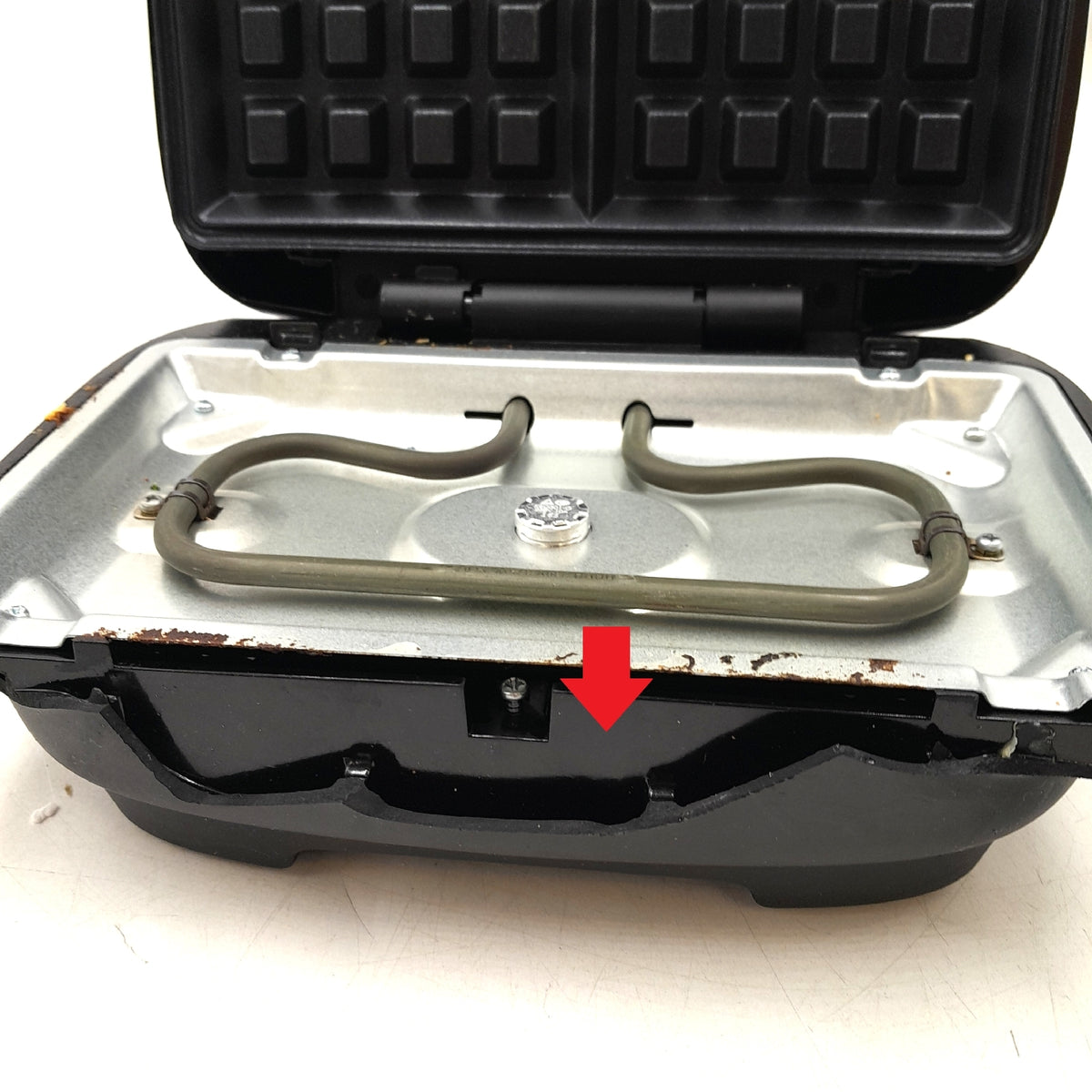 Philips Sandwichmaker 5000 Serie 750 W Defekt Gebrochen Nicht Funktionstauglich