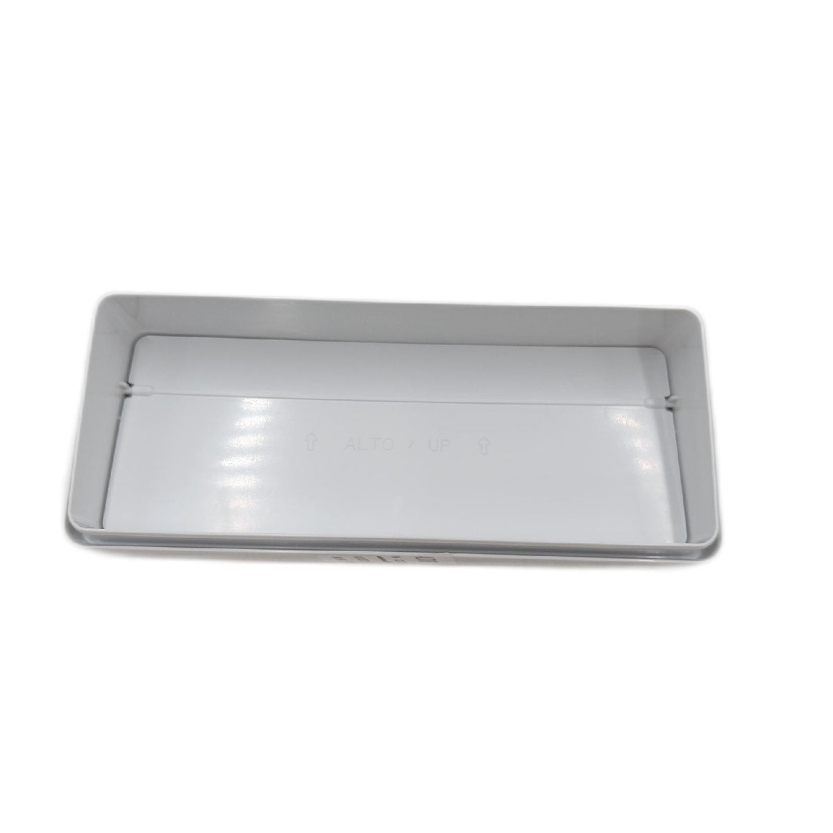 La Ventilazione CVL229B Lüftungsrohr Verbindungsstück 220 x 90 mm mit Flügelventil ABS Weiß