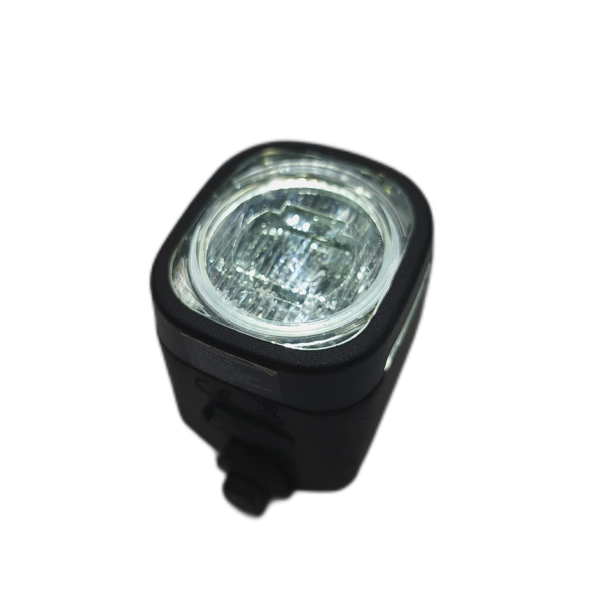 FISCHER Fahrrad Beleuchtung Set Square 90 Lumen Vorderlicht ohne Zubehör