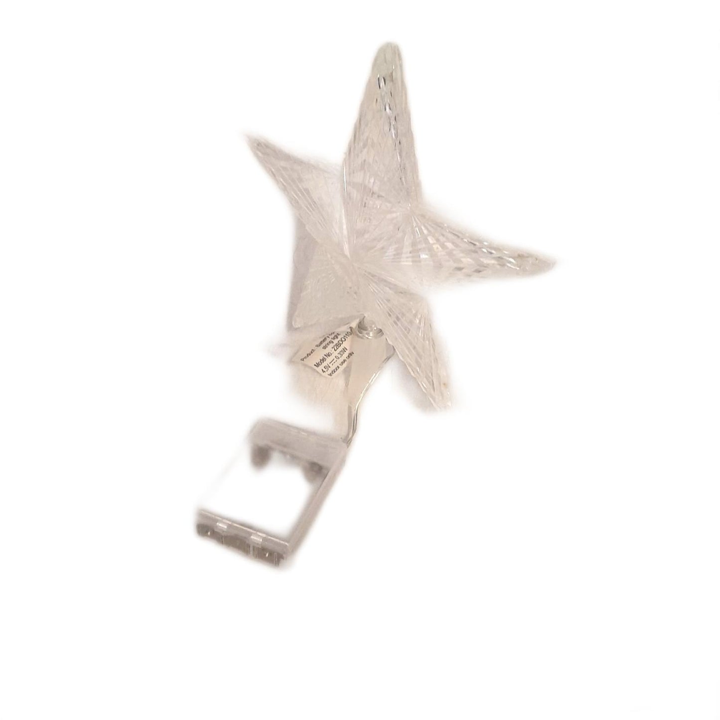 PhilzOps Weihnachtsbaumspitze Weihnachtsdeko Stern Innen 11 LED 194 Zentimeter L
