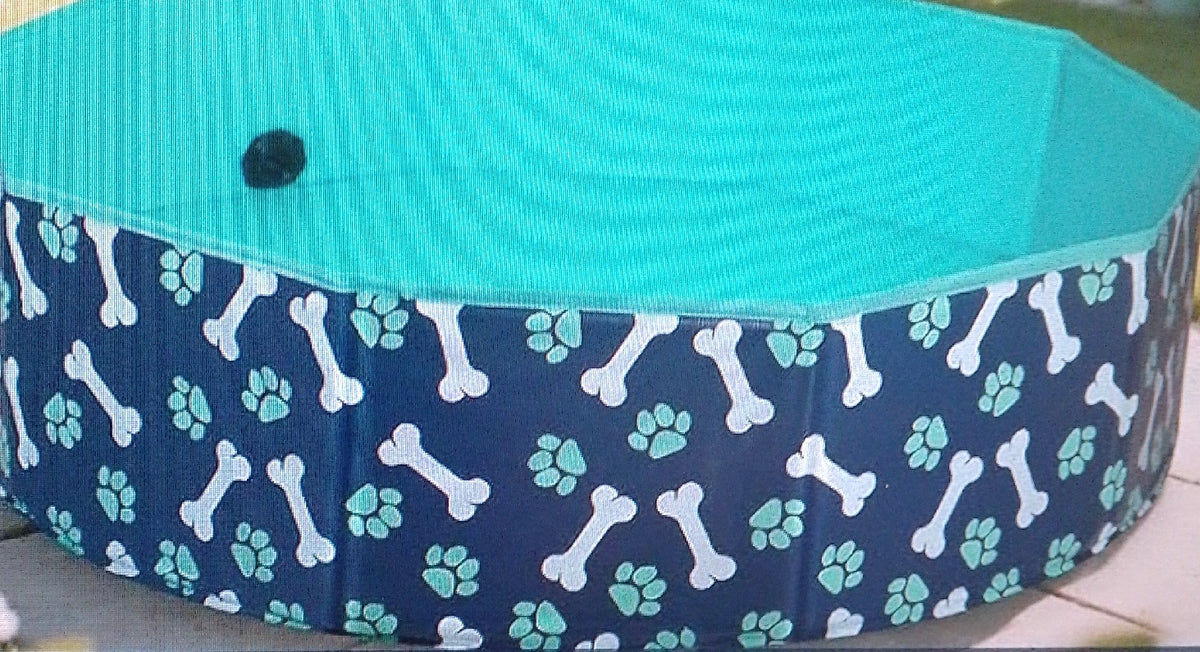 Undepool Hundepool Große Hunde Planschbecken Faltbar Schwimmbecken für Kinder und Hunde