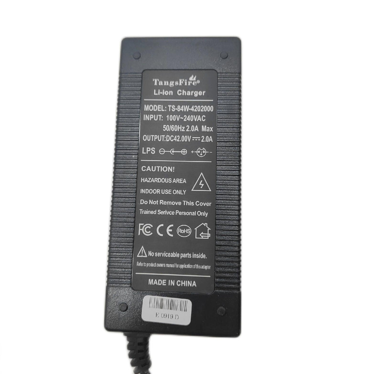 2A Ladegerät für Elektroroller Elektrofahrrad 42V kompatibel langleb robust
