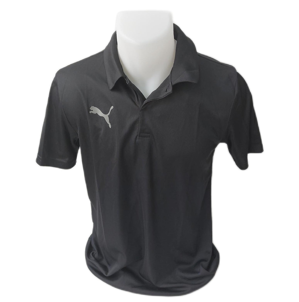 PUMA Polo Shirt Kinderbekleidung Teamliga Sideline Junior Sportlich Schwarz Weiss Gr 176