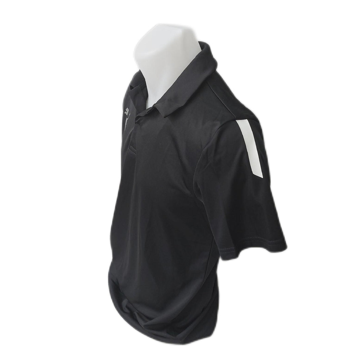 PUMA Polo Shirt Kinderbekleidung Teamliga Sideline Junior Sportlich Schwarz Weiss Gr 176