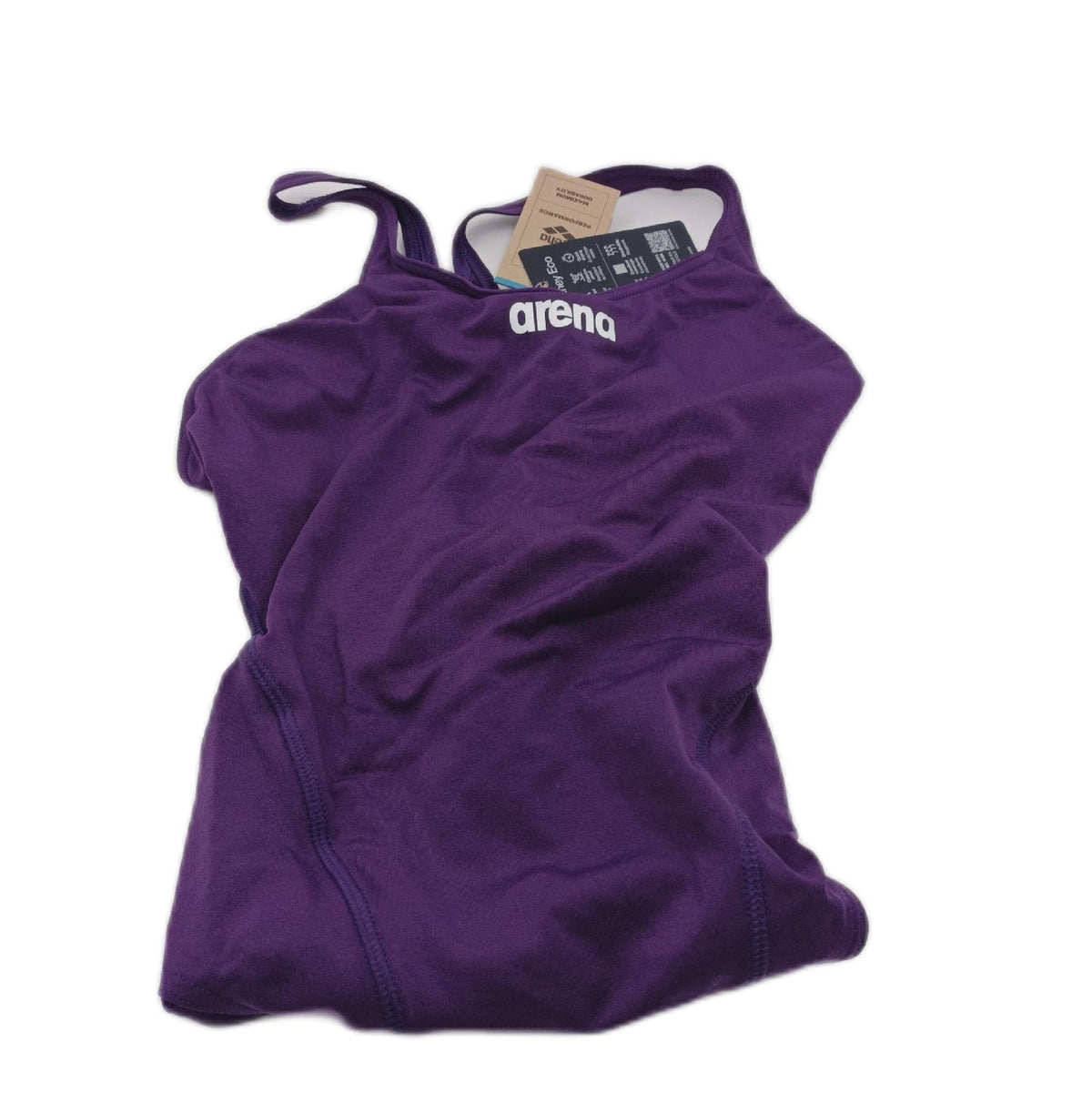 arena SWIMWEAR Solid Swim Tech Damen Badeanzug Einteilig MaxLife Eco Fabric Chlorbeständig UPF 50