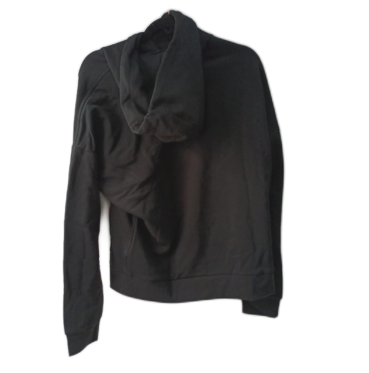 Adidas Damen Hoodie Bekleidung Essentials Linear Fleece Komfort Sweatshirt Schwarz Weiß M