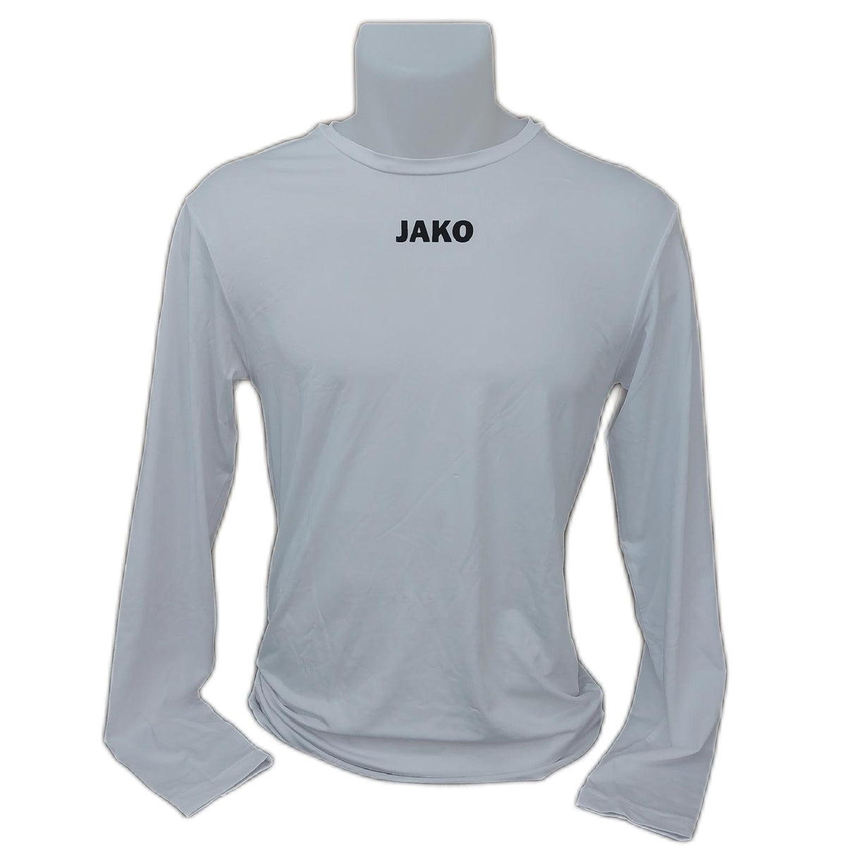 JAKO Longsleeve Shirt Sportbekleidung Function Weiß M Atmungsaktiv Fitness