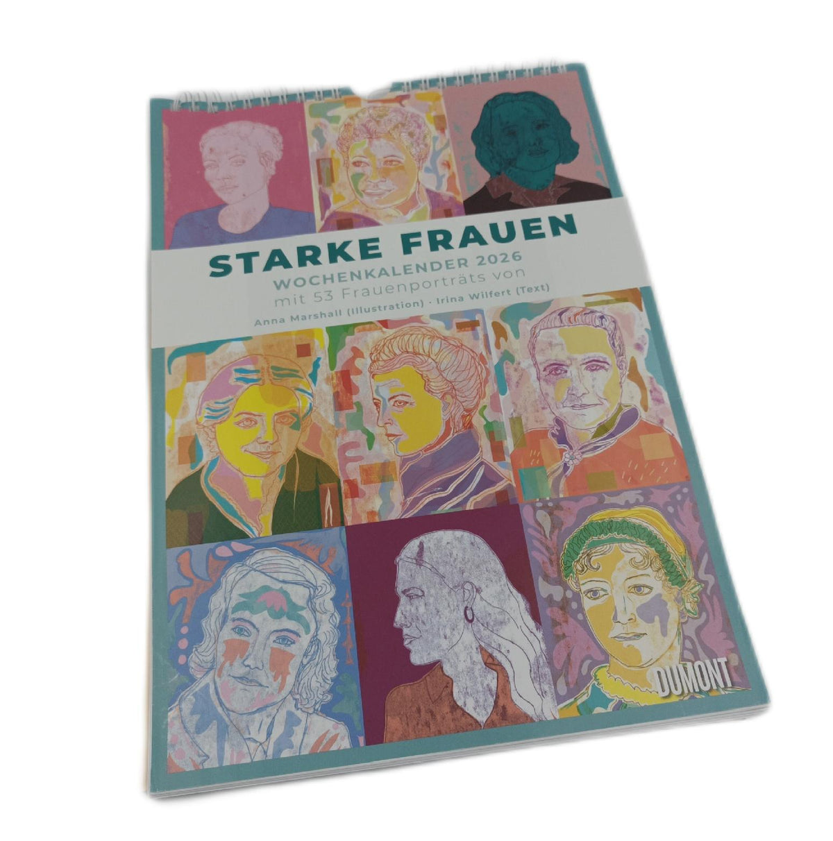 DUMONT Wochenkalender Kalender Starke Frauen 2026 53 Porträts Inspiration Bi