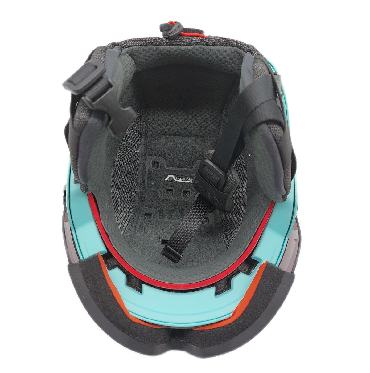 Atomic Savor Visor JR Kinder Snowboard Helm 51 55 cm Turquoise Gebrauchsspuren Kratzer