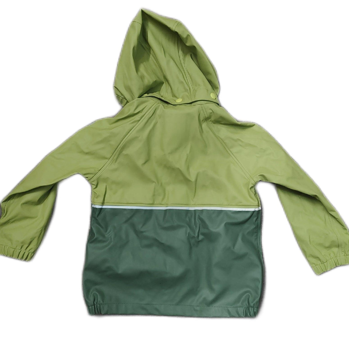 first instinct by killtec Kinder Regenjacke FIOS 24 mit Kapuze naturgrun Gr 110