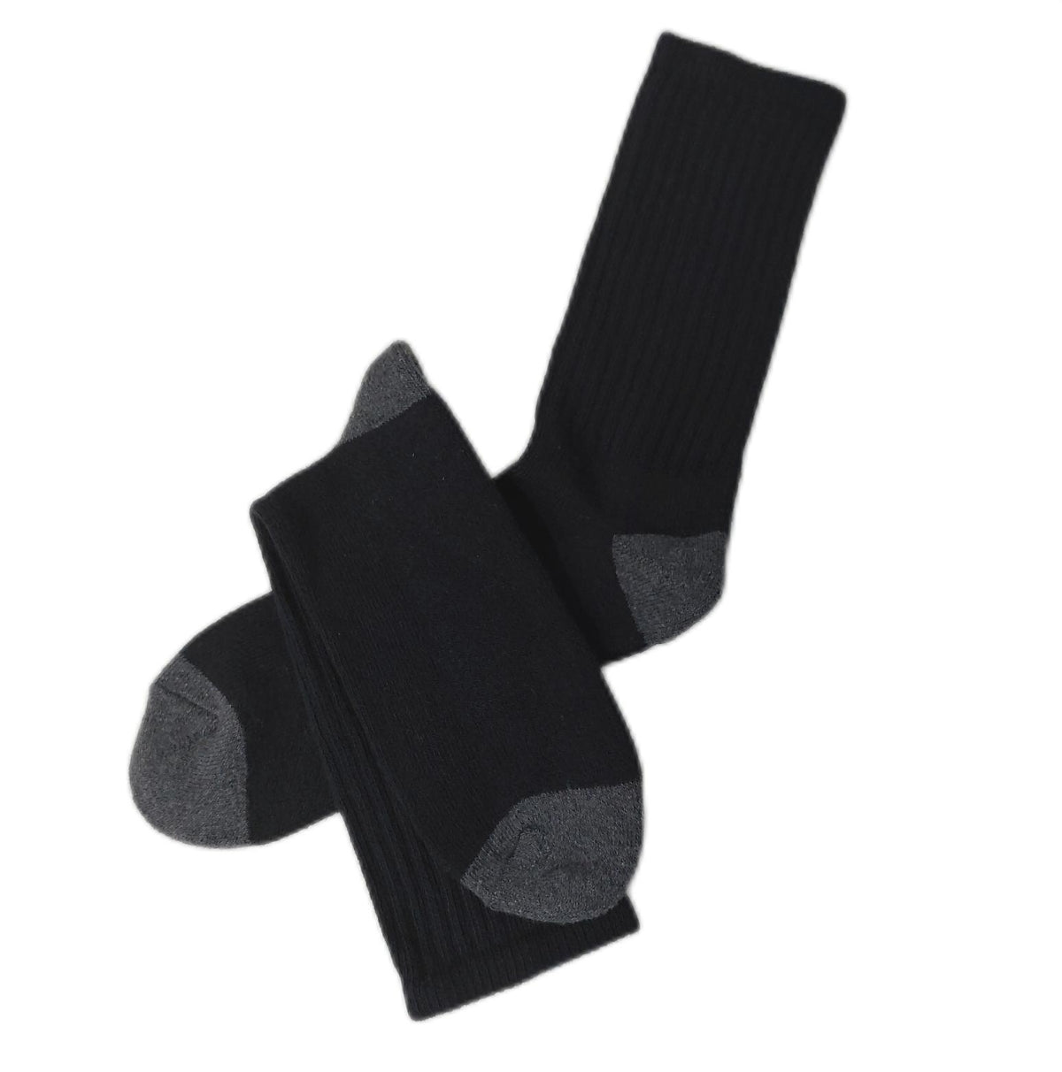 Amazon Essentials Herren Crew Sportsocken Baumwolle Gepolstert 9 Paar Schwarz 41 45