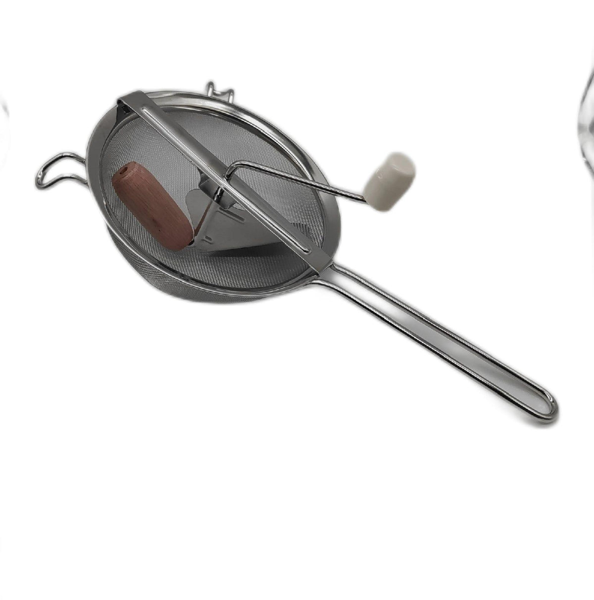 Pradel Excellence PUST002018 Manuelle Fugenrolle Mühle Edelstahl ABS Griff Multifunktional Silberfarben