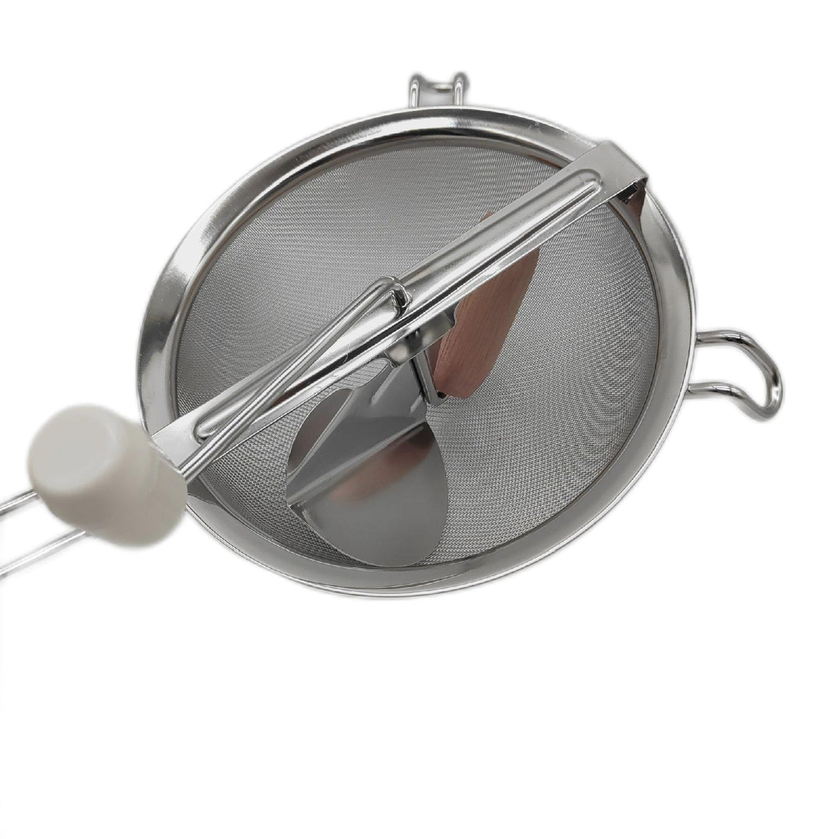 Pradel Excellence PUST002018 Manuelle Fugenrolle Mühle Edelstahl ABS Griff Multifunktional Silberfarben