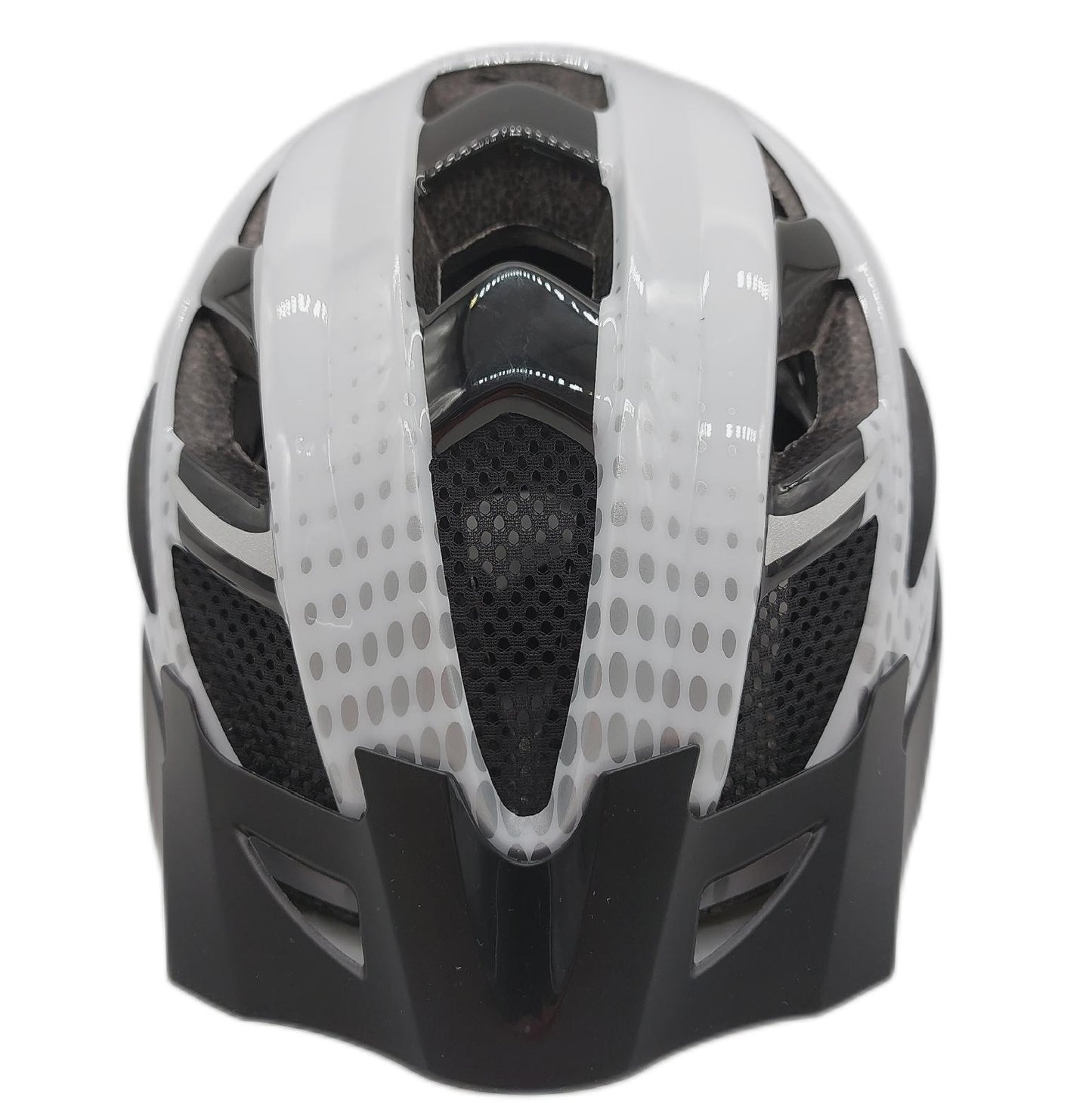 FISCHER Fahrradhelm Helm Schutz Cityhelm Lano SM 52 59cm weiß blau