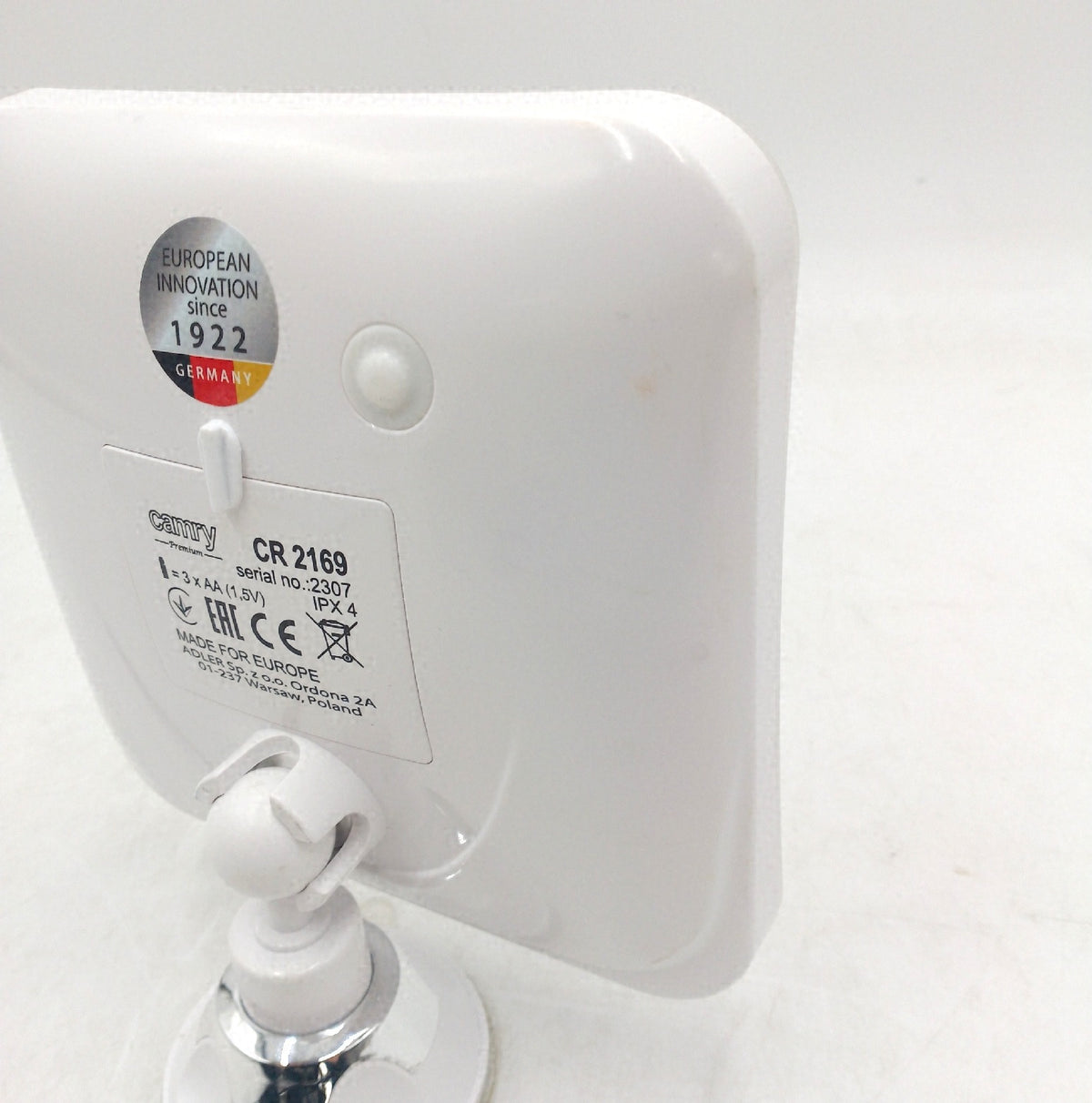 Camry Kosmetikspiegel Saugnapf Kosmetikspiegel mit LED Beleuchtung fünfacher Vergrößerung gebraucht