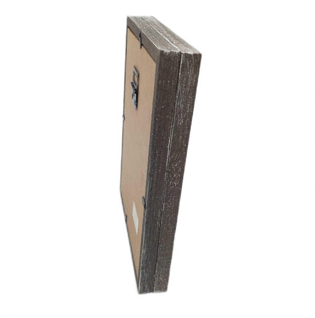 Afuly Bilderrahmen Holz Rustikal Braun Vintage Doppelt 2 Bilder Collage 13x18 cm