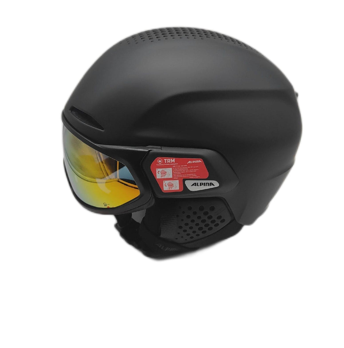ALPINA Alto Q LITE Skihelm Unisex Schwarz Matt Größe 51 55 cm Erwachsene