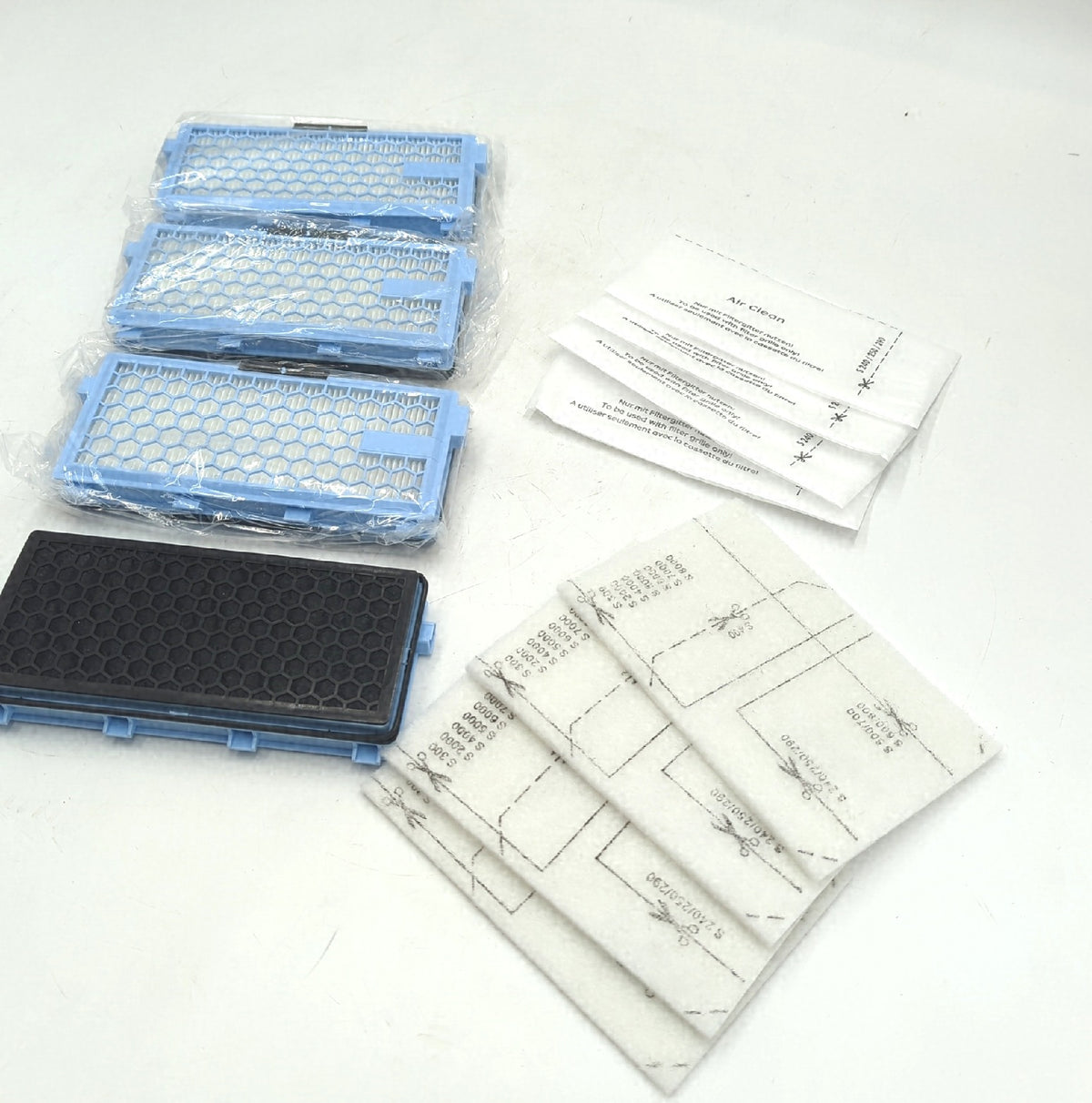 Miele Staubsauger Filter Set 4 Sets passend für Compact C1 C2 Complete C3 Modelle