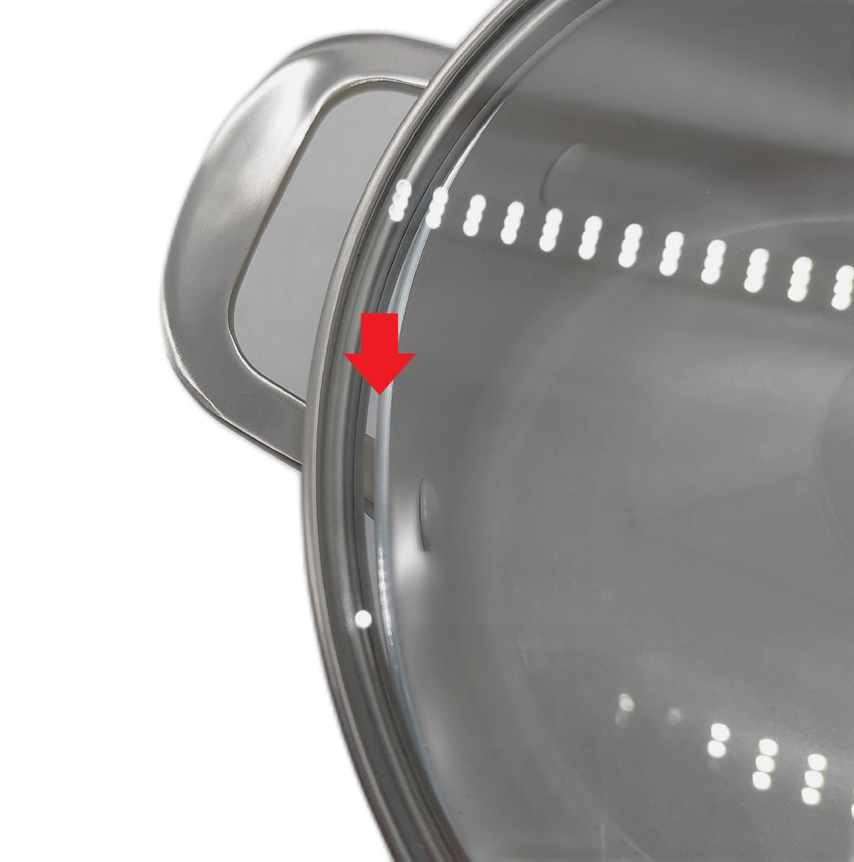 KitchenAid Bräter Kochgeschirr Aluminium Bräter 20 cm Glasdeckel Küchenhelfer