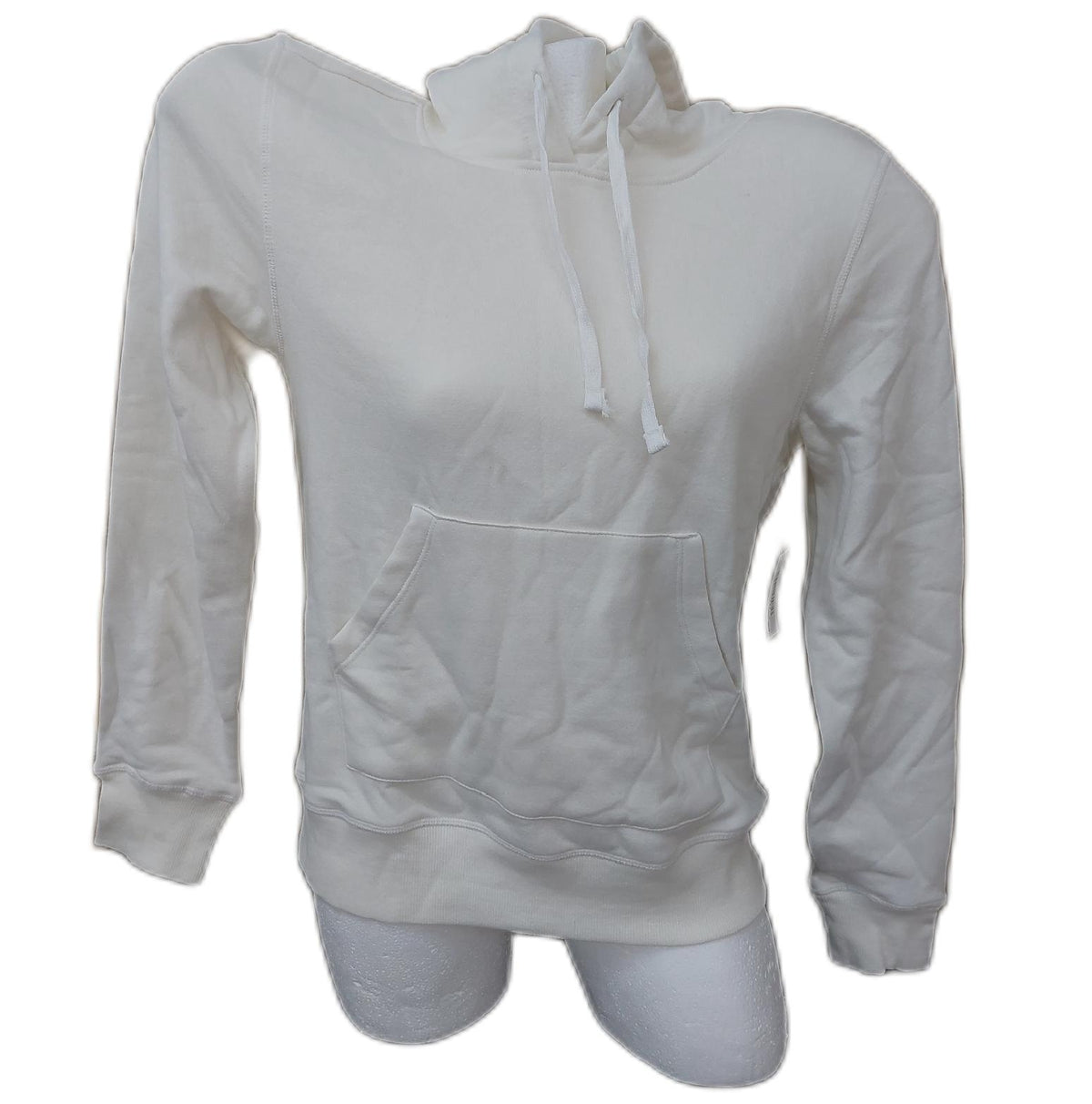 Amazon Essentials Sweatshirt Damen Fleece Kapuzenpullover normaler Passform weiß S
