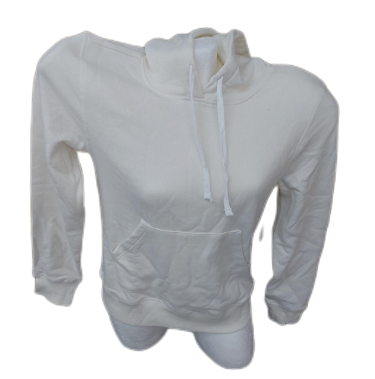 Amazon Essentials Sweatshirt Damen Fleece Kapuzenpullover normaler Passform weiß S