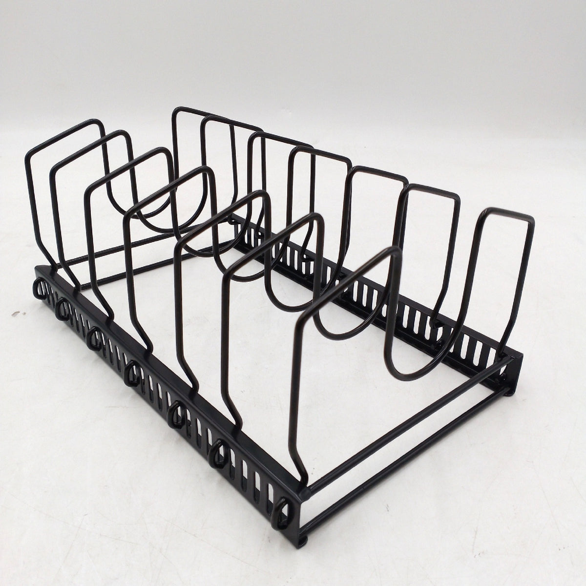 Fousenuk Topforganizer Topfdeckelhalter Topftrenner mit 7 verstellbaren Haltepositionen