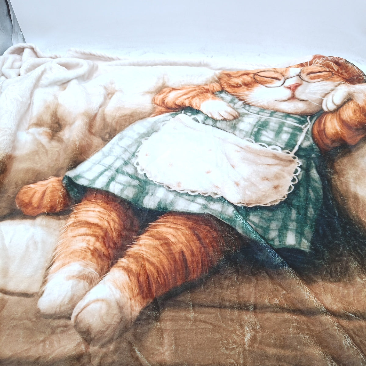 Giftasy Oma-Geschenkideen zum Geburtstag für Oma: Katzendecke zum Tag der Oma