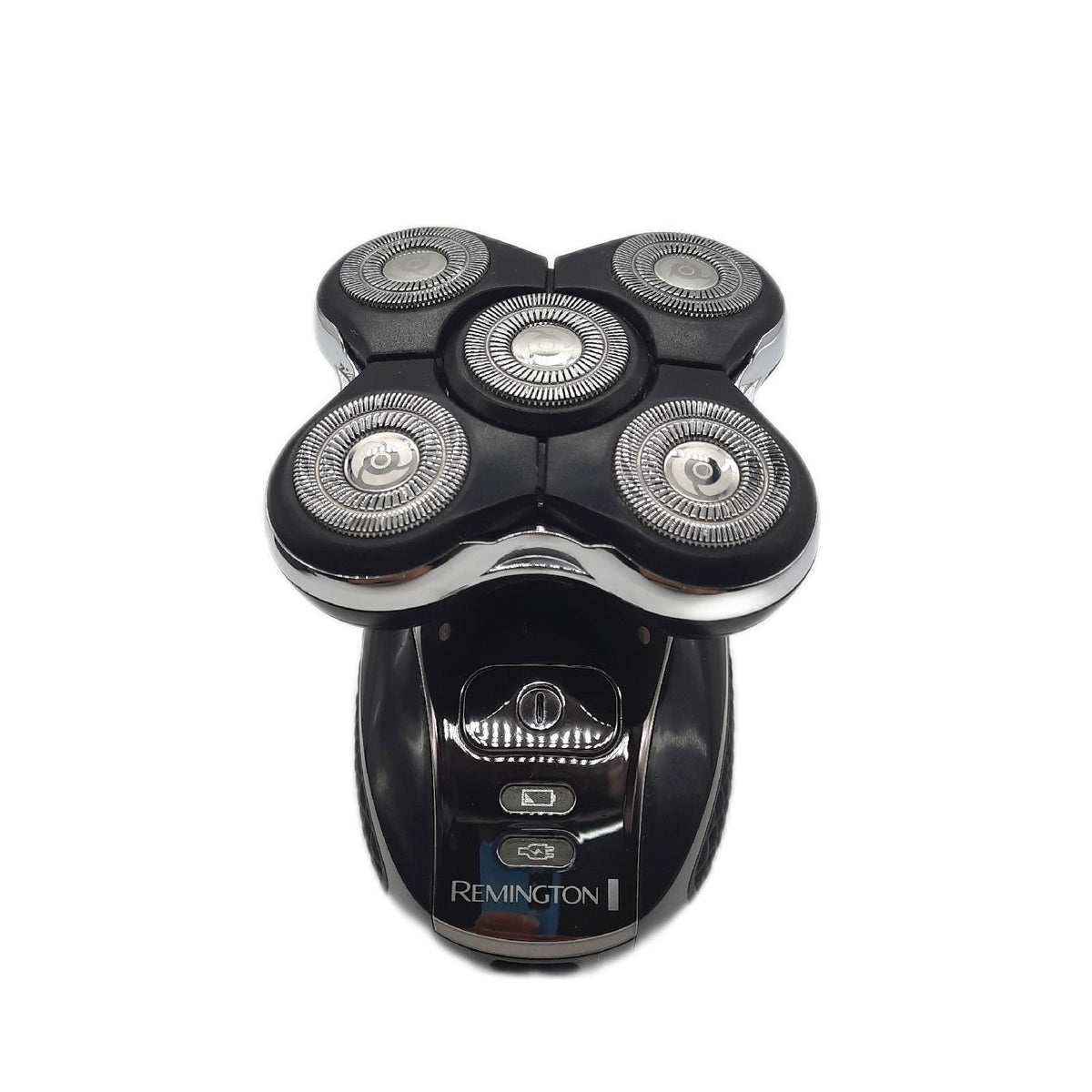 Remington Glatzen- Rasierer Herren elektrisch, Kopf- Rasierapparat Lithium (Schwarz, 5 Scherköpfe, glattes Rasurergebnis mit max. 0,2mm, Haar-Auffang-Kammer, Detail-Trimmer) Kopfrasierer XR1501